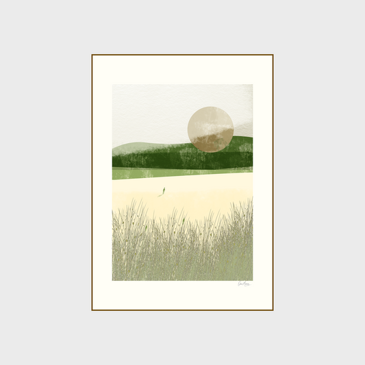Ground Celestial — Quiet Field Art Print