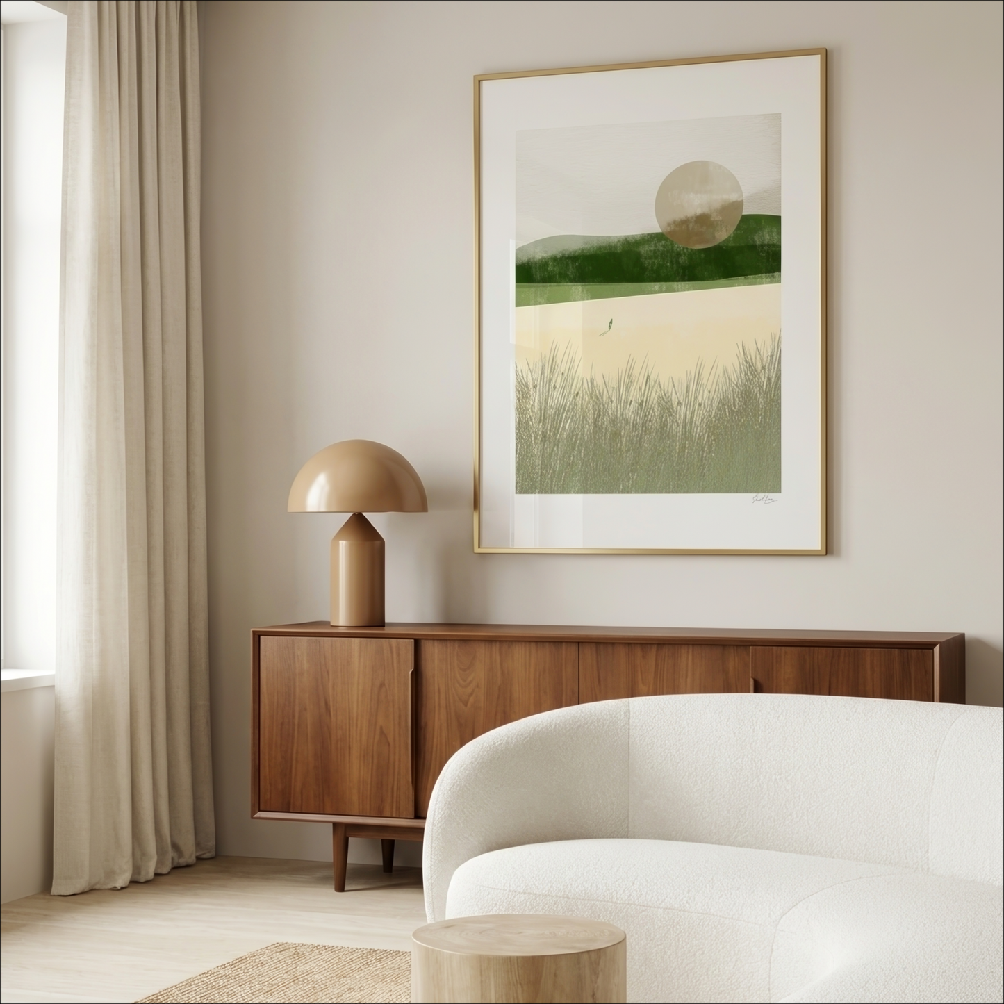 Ground Celestial — Quiet Field Art Print